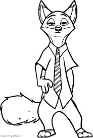 The cartoons shown in the kid's channel is prime time watch for the little ones as well as their parents. Zootopia Coloring Pages Coloringall