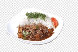 The original size of the image is 1988 × 2400 px and the original resolution is 300 dpi. Rice Dish On Plate Pepper Steak Black Pepper Fried Rice Beef Bistek Tomato Black Pepper Steamed Rice With Beef Food Black Hair Png Pngegg