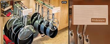 Pot and pan holder for cabinet. This Under Cabinet Organizer For Your Pots And Pans Is Pure Genius