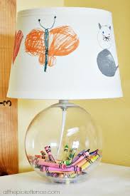 Celebrating Art Lamp From Atthepicketfence Com Art Lamp Art For Kids Diy Art
