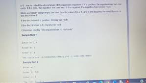 Mathematics - Lower Secondary - Ydp - Student Activity - A Negative Value  Of The Discriminant