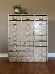 Metal Apothecary Drawer Cabinet Vintage Metal Drawer Cabinet Industrial Organizer Drawer Cabinet Apothecary Drawers Vintage In 2020 Metal Drawer Cabinet Metal Drawers Vintage Metal Cabinet