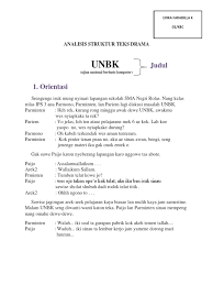 Contoh teks ulasan beserta strukturnya. Analisis Struktur Teks Drama Pdf