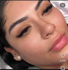 Top half not my work , bottom half my work after removal . First time  seeing this type of lashes , poor girl just had them done today too. Im  like what