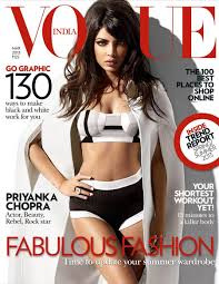 Priyanka Chopra Vogue India 1 Priyanka Chopra Vogue India Vogue Magazine Covers