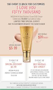 Big Sale Missha M Gold Perfect Cover B B Cream Spf42 Pa 2 Color 50ml Weight 95g Bb Cream Missha Essence Makeup