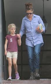 Hazel has two other siblings: Julia Roberts Pretty Blonde Mini Me Daughter Hazel Snuggles Into Her Famous Mother As They Step Out Hand In Hand Daily Mail Online
