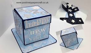 For more crafting inspiration, techniques, prizes, and chat visit. Positively Papercraft Magic Cube Card Box So Easy To Make