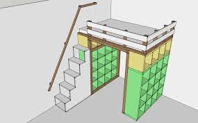 Small staircase loft staircase basement stairs staircase design staircase ideas space saving staircase stairs to loft spiral staircases modular staircase. Ikea Kallax Loft Bed Idea Ikeahacks