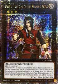 Dante, Traveler of the Burning Abyss (Quarter Century Secret Rare) -  Battles of Legend: Monstrous Revenge - YuGiOh