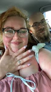 Woman shares romantic engagement story