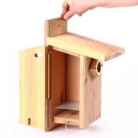 Look out a window, or sit on a deck and enjoy the view! Nature S Way Cedar Bluebird House