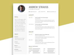 The perfect resume format for 2021 has to pass applicant tracking systems. Free Simple Resume Template In Psd Format Resumekraft
