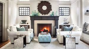 21 Easy And Unexpected Living Room Decorating Ideas Living Room With Fireplace Family Room Design Modern Houses Interior