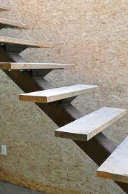 Single Stringer Stairs Concrete Stairs Metal Stairs Steel Stairs