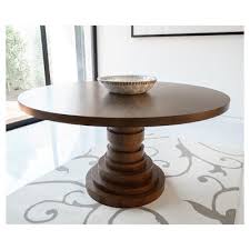 Raleigh Round Dining Table Brown Abbyson Pedestal Dining Table Round Pedestal Dining Table Round Pedestal Dining