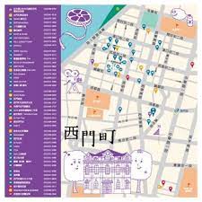 臺北創意街區地圖 可下載 map illustrated map map layout