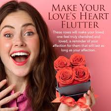 Forever Flowers Regalo Rosa Conservata Con Collana Cuore