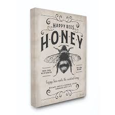Inspired by children's construction toys, i play on the scale and material to sail between surprising, even frightening nature. Stupell Home Decor Honey Bee Rustic Farm Textured Word Design Wall Art By Stephanie Workman Marrott