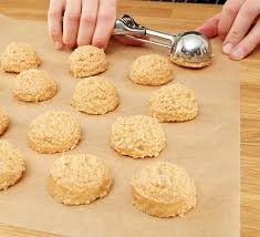 Karamell Kokos Makronen Einfache Kokosmakronen Weihnachten Kekse Backen Platzchen Backen Weihnachten