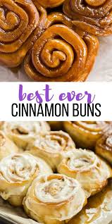 These Are The Best Cinnamon Buns You Ll Ever Make They Are Soft Fluffy Cinnamon Rolls And Have The Best Cinnamon Buns Easy Cinnamon Buns Cinnamon Bun Recipe