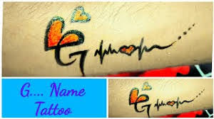 S❤f and s❤g tattoo mehndi design|| #requested video || henna art || alphabet mehndi design. 65 Amazing G Letter Tattoo Designs And Ideas Body Art Guru