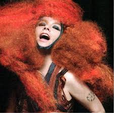 Bjork Oh So Quiet Gif Bjork Bjork Crazy Hair Electronic Dance Music