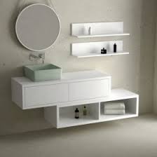 Payez en 4x sans frais. Ensemble Meuble Suspendu 120 Cm Avec Tablettes Blanc Step