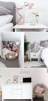 Grey White Blush Bedroom Bedroom Design Bedroom Interior Bedroom Inspirations