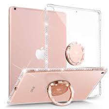 Maybe you would like to learn more about one of these? Ocyclone Ipad 9 7 2018 2017 Case Glitter Cute Lightweight Ipad Case Girls With Kickstand Bling Diamond Rhinestone Bumper Ring Stand Ipad 9 7 Ipad 5th 6th Generation Case For Girl Women Rose Gold