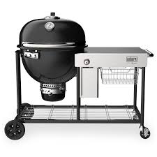To safely extinguish the charcoal you must prevent oxygen from reaching it. Weber Summit 24 Inch Kamado S6 Charcoal Grill Center 18501101 Bbqguys