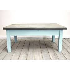 Complete your beach living room furniture with a beach coffee table. Dogberry Collections Coastal Silver And Blue Coffee Table