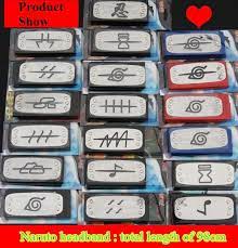 Maybe you would like to learn more about one of these? These Naruto Headbands Have Their Village Symbol Emblazoned Across The Metal Protector Real Metal It Looks Exac Naruto Headband Anime Naruto Naruto Clothing