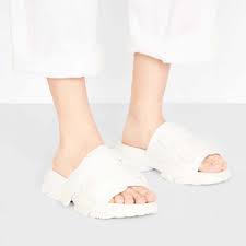 Dior Women D Wander Slide White Camouflage Technical Fabric Lulux