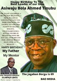 Bat is known to be bola ahmed tinubu. Facebook