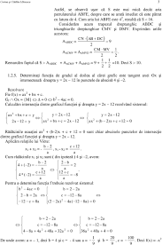 Functia de gradul 2 are forma axpatrat+bx+c atentie, aici necunoscutele pt a afla functia sunt coef a,b si c. Avem V C Unde D B 4ac Este Discriminantul EcuaÅ£iei De Gradul Al Doilea Ax 2 Bx Pdf Dwrean Lhpsh