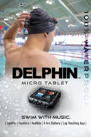 Delphin Waterproof Micro Tablet Swimming Hairstyles Waterproof Waterproof Headphones