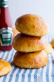 Salted Honey Butter Cornbread Brioche Burger Buns Half Baked Harvest Recipe Food Recipes Burger Buns
