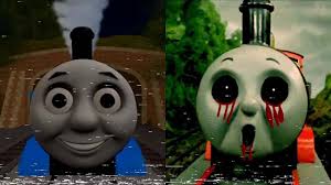 Thomas and friends creepypasta (Thomas.avi) SCARY Thomas the Tank engine  videos
