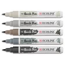 Royal Talens Ecoline Brush Pen Markers And Sets