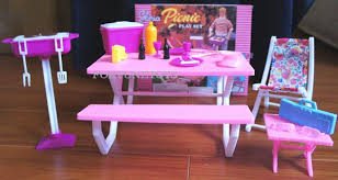 New Gloria Doll House Furniture Picnic Playset 9504 Diy Barbie House Doll House Playset