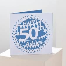 Simply click on the design that you love the most and follow the instructions given to create unique and personal cards that are sure to be loved and appreciated by whoever receives them! Personalised 50th Birthday Cards Gettingpersonal