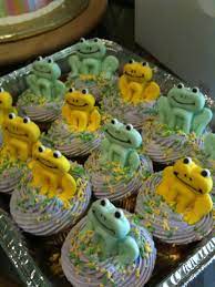 Pin By Angela Wawrzyniak On Cupcake Designs Frog Cakes Turtle Baby Shower Frog Birthday Party