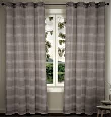 1000+ fabric and colors starting at $15/panel. Caricia Home Erra Striped Faux Linen Semi Sheer Geometric Grommet Curtain Panel 54 X 95 Warm Brown Ivory Walmart Canada