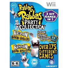 Amazon Com Raving Rabbids Party Collection Video Games Wii Wii Games Nintendo Wii