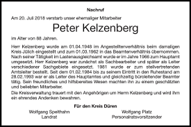 Traueranzeigen von Peter Kelzenberg