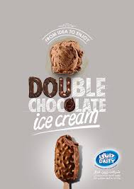 Daity Ice Cream Ads Amiral Plus Amiral Double Chocolate Ice Cream Food Graphic Design Food Packaging Design Ice Cream Poster
