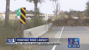 Lawsuit filed against Denmon Engineering for problems with Frontage Road  bridge