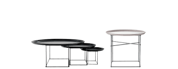 A coffee table is a low table designed to be placed in a sitting area for convenient support of beverages, remote controls, magazines, books (especially large, illustrated coffee table books), decorative objects, and other small items. Small Table Fat Fat B B Italia Design By Patricia Urquiola