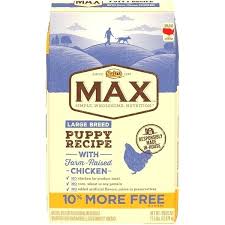 nutro max large breed puppy recipe with farm raised chicken